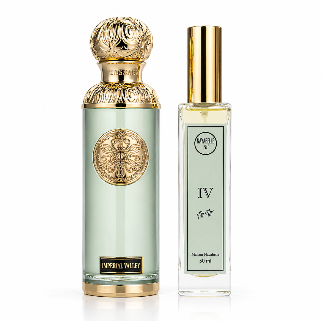 Imperial Valley by Naya, eau de parfum femme 50ml inspiré de Gissah, flacon spray Nayabelle