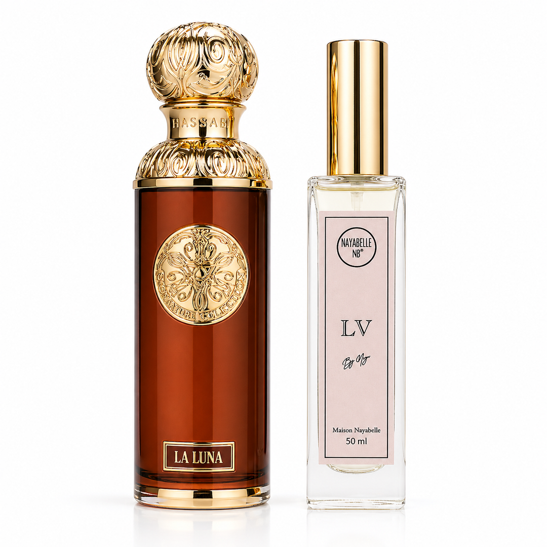 La Luna by Naya, eau de parfum femme 50ml inspiré de Gissah, flacon spray Nayabelle